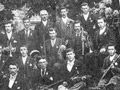 Cerddorfa Eglwys Carmel, Tanygrisiau - 1900'au cynnar, y cyntaf yng ngogledd Cymru.