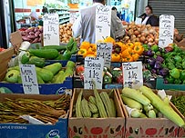 Queens Market produce