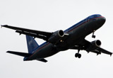 Aeroplane landing