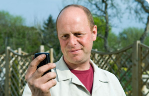 Joe on mobile