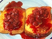 Creamy fried slice